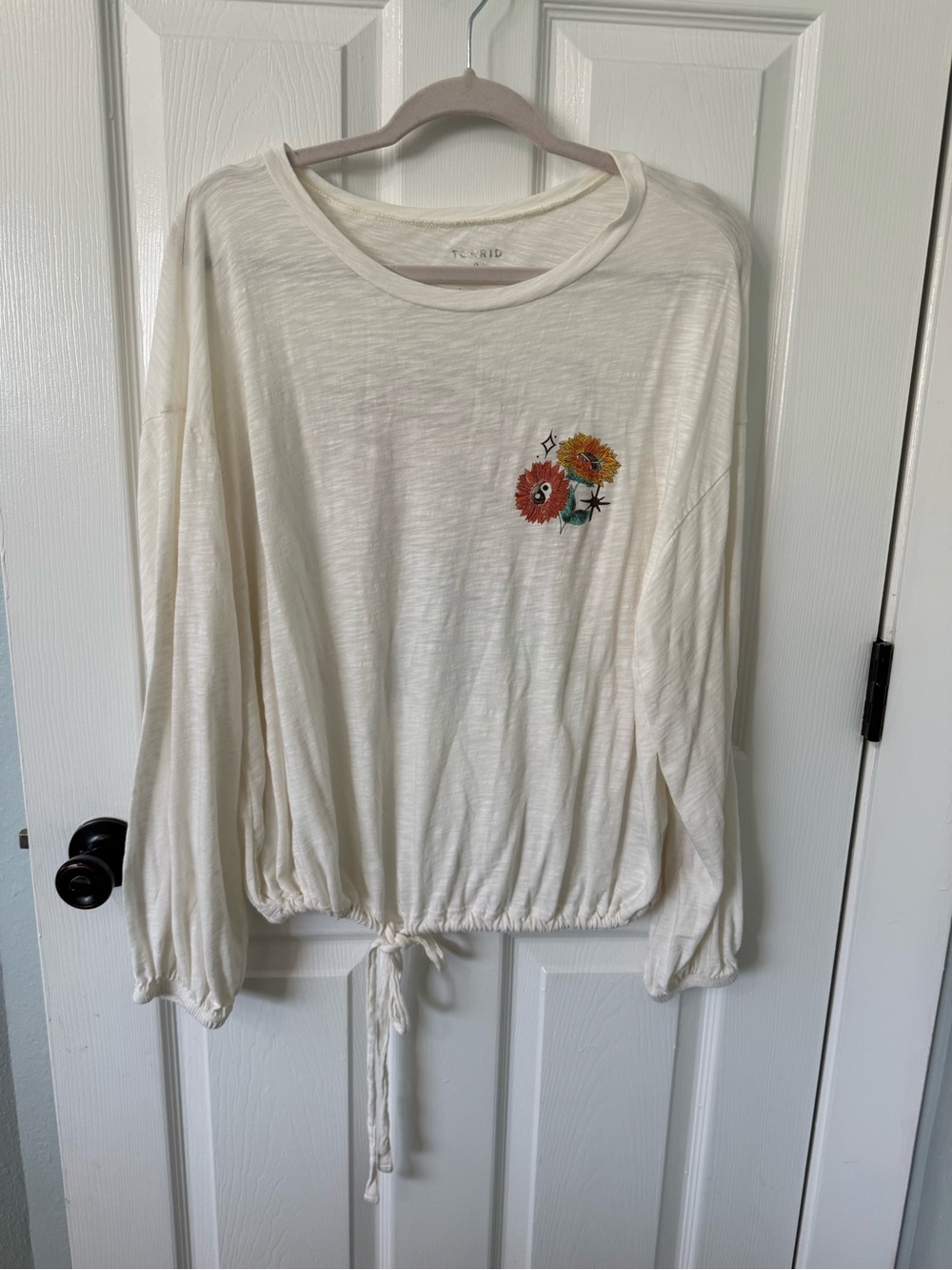 Torrid “Come as you are” long sleeve top 0